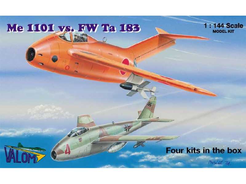 Messerschmitt Me1101 vs. Focke-Wulf FW Ta 183 - zdjęcie 1 Messerschmitt Me1101 vs. Focke-Wulf FW Ta 183 - zdjęcie 1