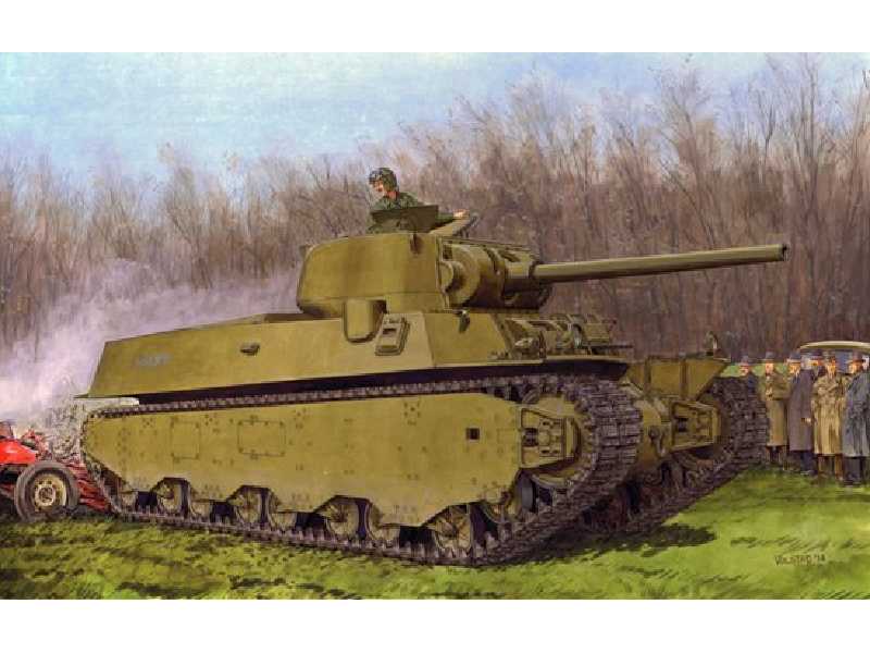 M6A1 Heavy Tank - Black Label - zdjęcie 1