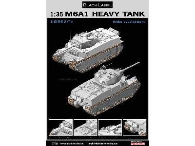 M6A1 Heavy Tank - Black Label - zdjęcie 3