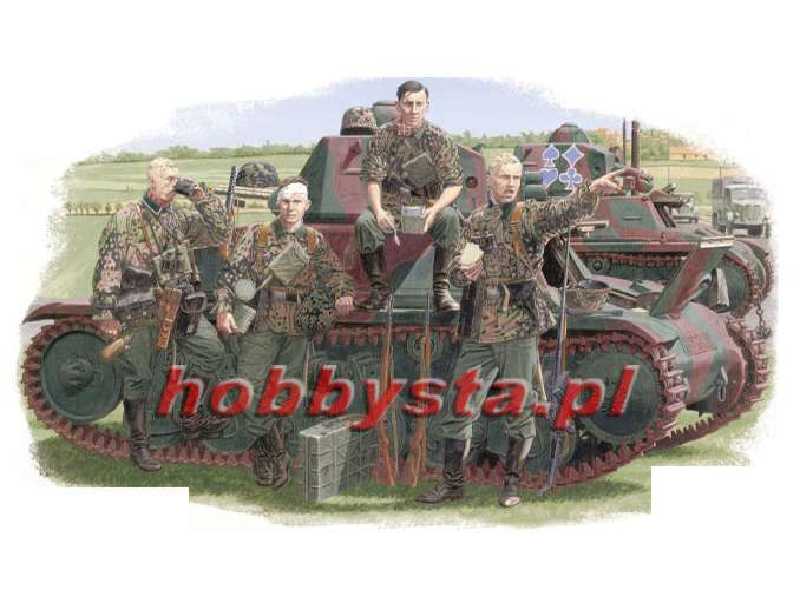 Figurki Verfugungstruppe France 1940 - zdjęcie 1 Figurki Verfugungstruppe France 1940 - zdjęcie 1