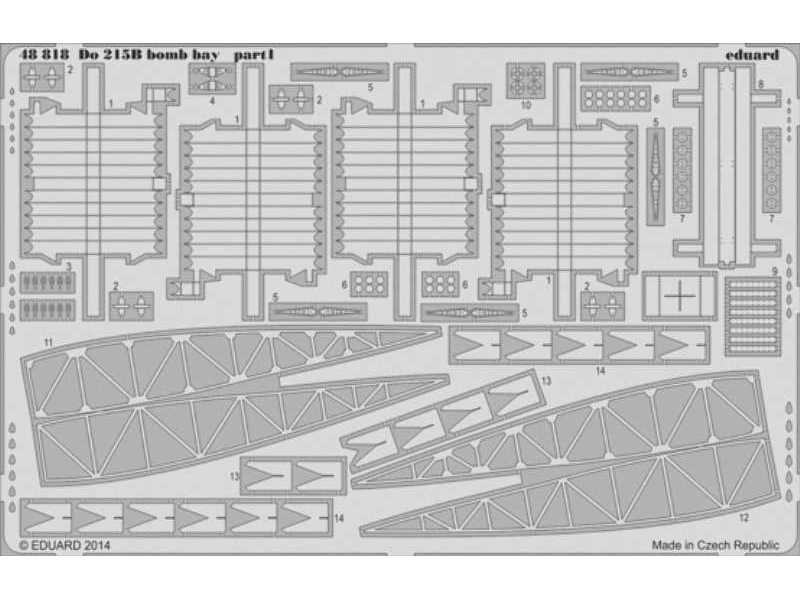 Do 215B bomb bay 1/48 - Icm - zdjęcie 1