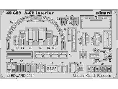 A-6E interior S. A. 1/48 - Hobby Boss - zdjęcie 3