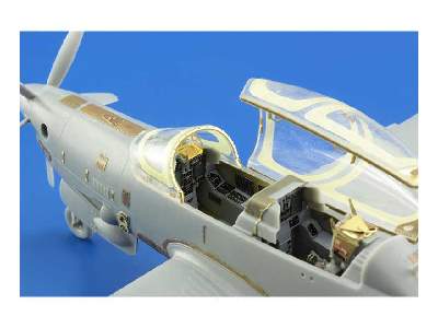 EMB-314 Super Tucano S. A. 1/48 - Hobby Boss - zdjęcie 4