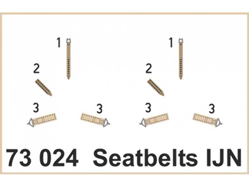 Seatbelts IJN SUPER FABRIC 1/72 - zdjęcie 1