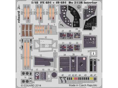 Do 215B interior S. A. 1/48 - Icm - zdjęcie 1