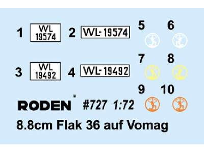 Selbstfahrlafette auf Fahrgestell VOMAG 7 or 660 mit 8,8 cm Flak - zdjęcie 3