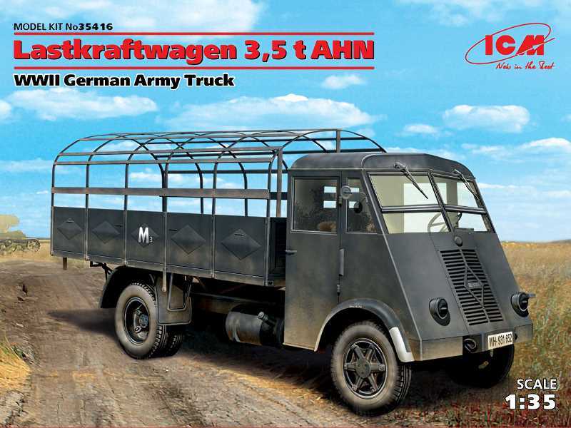 Lastkraftwagen 3,5 t AHN ciężarówka niemiecka - II W.Ś. - zdjęcie 1