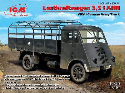 Lastkraftwagen 3,5 t AHN ciężarówka niemiecka - II W.Ś. - zdjęcie 13