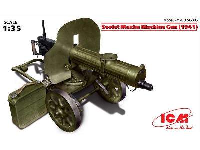 Maxim - radziecki karabin maszynowy - 1941 - zdjęcie 1