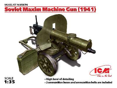 Maxim - radziecki karabin maszynowy - 1941 - zdjęcie 8