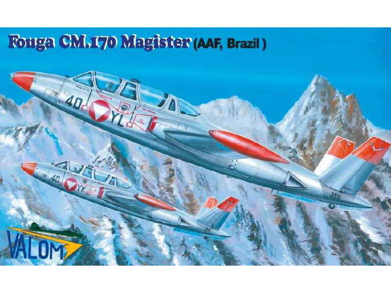 Fouga CM.170R Magister (AAF, Brazylia) - zdjęcie 1 Fouga CM.170R Magister (AAF, Brazylia) - zdjęcie 1