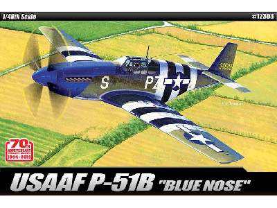 USAAF P-51B Blue Nose - zdjęcie 1