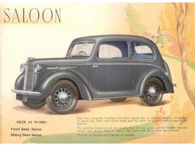 Forlite Saloon 8HP mod. 1939 - brytyjski samochód sztabowy - zdjęcie 8