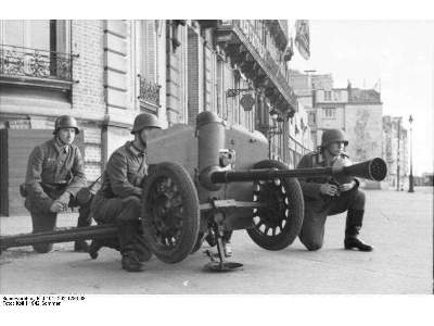 25mm S.A.L. Mle 1937 - franuskie działo przeciwpancerne - zdjęcie 6