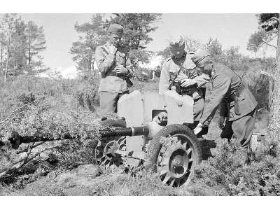 25mm S.A.L. Mle 1937 - franuskie działo przeciwpancerne - zdjęcie 7
