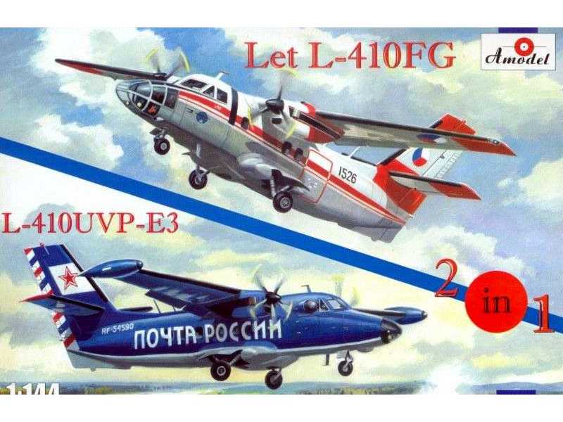 Let L-410FG & L-410UVP-E3 Czechosłowacja, ZSRR - zdjęcie 1 Let L-410FG & L-410UVP-E3 Czechosłowacja, ZSRR - zdjęcie 1