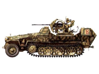 Sd. Kfz. 251/17 Ausf. C Luftwaff Version - zdjęcie 3