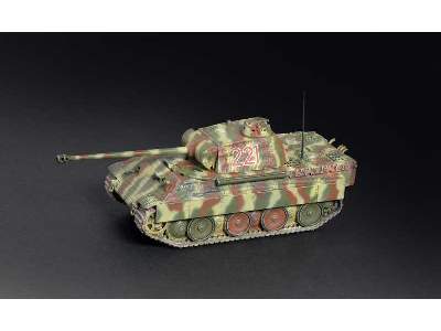 Sd. Kfz. 171 Panther Ausf. A z farbami i klejem - zdjęcie 5