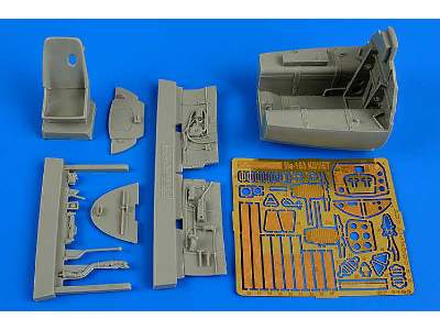 Me 163B Komet cockpit set - Meng - zdjęcie 1