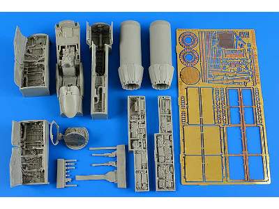 F/A-18A/C Hornet detail set - Hasegawa - zdjęcie 1