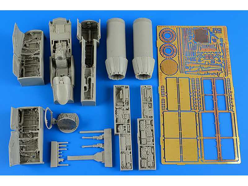 F/A-18A/C Hornet detail set - Hasegawa - zdjęcie 1 F/A-18A/C Hornet detail set - Hasegawa - zdjęcie 1