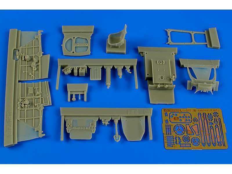 Lavochkin La-5F/FN cockpit set - Zvezda - zdjęcie 1 Lavochkin La-5F/FN cockpit set - Zvezda - zdjęcie 1