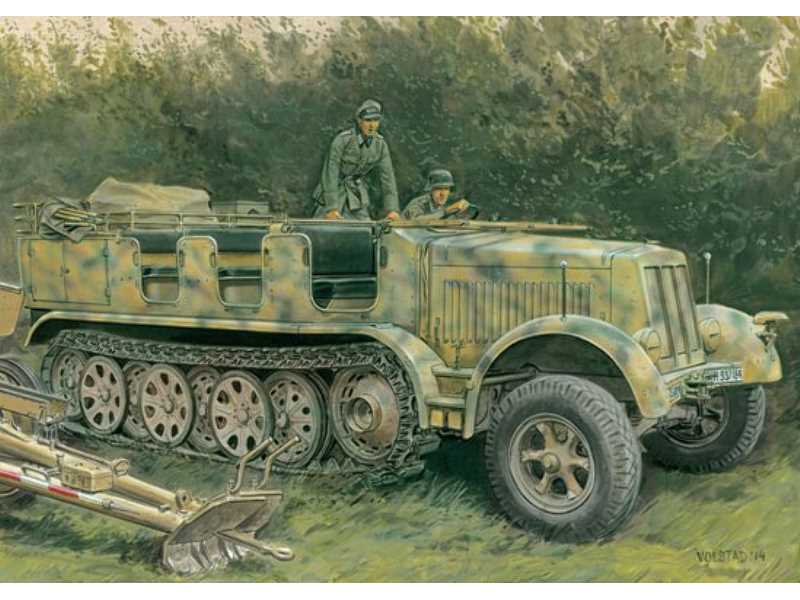 Sd.Kfz.7 8(t) Typ HL m 11 1943 Production - zdjęcie 1 Sd.Kfz.7 8(t) Typ HL m 11 1943 Production - zdjęcie 1