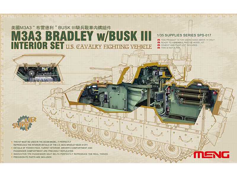 Wnętrze do wozu bojowego M2A3 Bradley w/BUSK III - zdjęcie 1 Wnętrze do wozu bojowego M2A3 Bradley w/BUSK III - zdjęcie 1