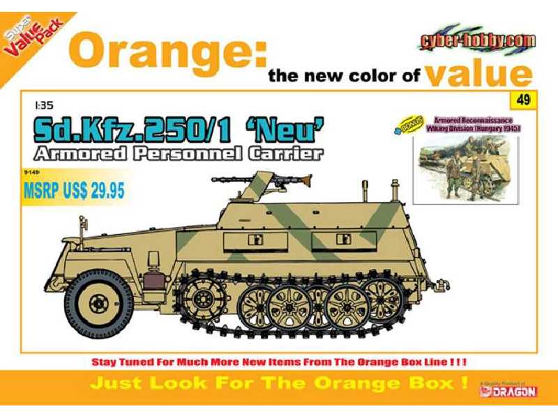 Sd.Kfz.250/1 NEU + figurki Reconnaissance Wiking Divison - zdjęcie 1 Sd.Kfz.250/1 NEU + figurki Reconnaissance Wiking Divison - zdjęcie 1