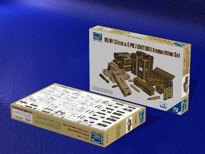 US M1 57mm & 6PR 7cwt (BR) Ammunition Set (Model kits x4) - zdjęcie 2