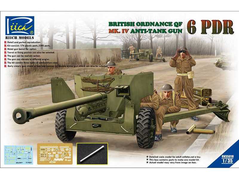 QF 6 Pdr Mk.IV - brytyjskie działo przeciwpancerne - zdjęcie 1 QF 6 Pdr Mk.IV - brytyjskie działo przeciwpancerne - zdjęcie 1