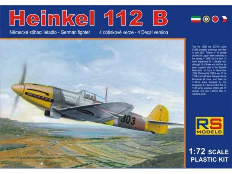 Heinkel-112 B Hungary A.F. - zdjęcie 1 Heinkel-112 B Hungary A.F. - zdjęcie 1