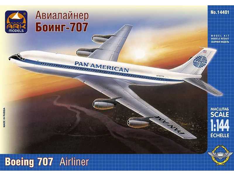 Boeing 707 American medium-haul airliner, Pan American - zdjęcie 1 Boeing 707 American medium-haul airliner, Pan American - zdjęcie 1