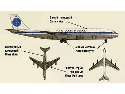 Boeing 707 American medium-haul airliner, Pan American - zdjęcie 3