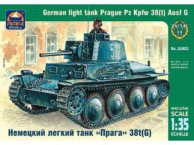 German light tank Prague Pz Kpfw 38(t) Ausf G - zdjęcie 1