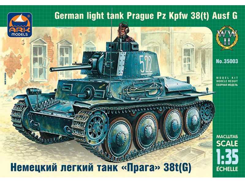 German light tank Prague Pz Kpfw 38(t) Ausf G - zdjęcie 1 German light tank Prague Pz Kpfw 38(t) Ausf G - zdjęcie 1