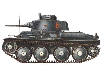 German light tank Prague Pz Kpfw 38(t) Ausf G - zdjęcie 2
