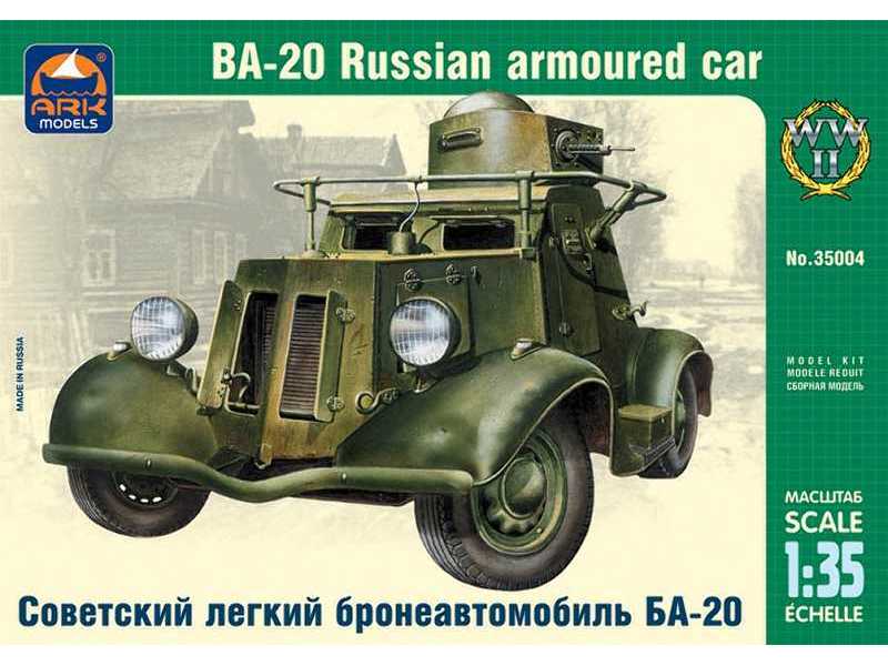 Russian armoured car BA-20 - zdjęcie 1 Russian armoured car BA-20 - zdjęcie 1