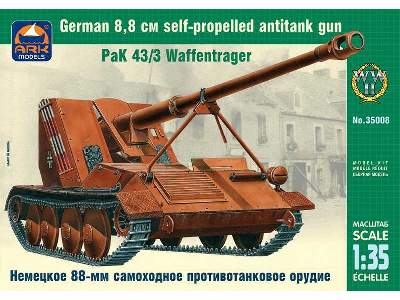 German 8.8 cm self-propelled antitank gun PaK 43/3 Waffentrager - zdjęcie 1