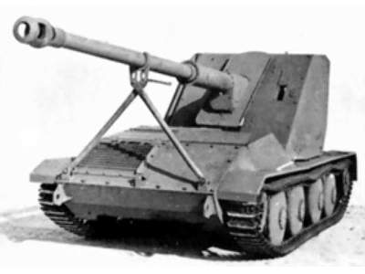 German 8.8 cm self-propelled antitank gun PaK 43/3 Waffentrager - zdjęcie 4