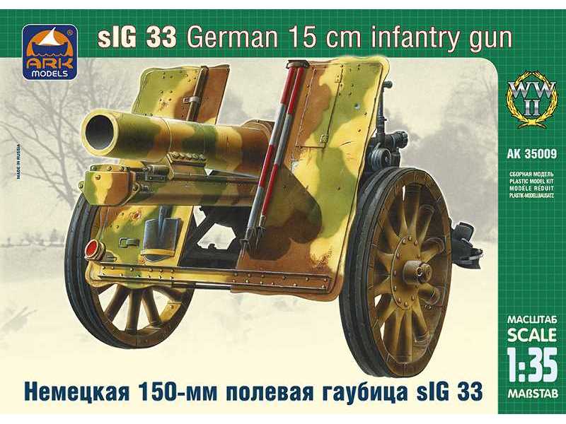 sIG 33 German 15 cm heavy infantry gun - zdjęcie 1 sIG 33 German 15 cm heavy infantry gun - zdjęcie 1