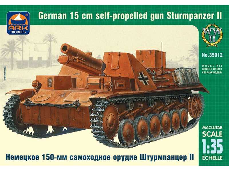 Sturmpanzer II German 15 cm self-propelled gun - zdjęcie 1 Sturmpanzer II German 15 cm self-propelled gun - zdjęcie 1
