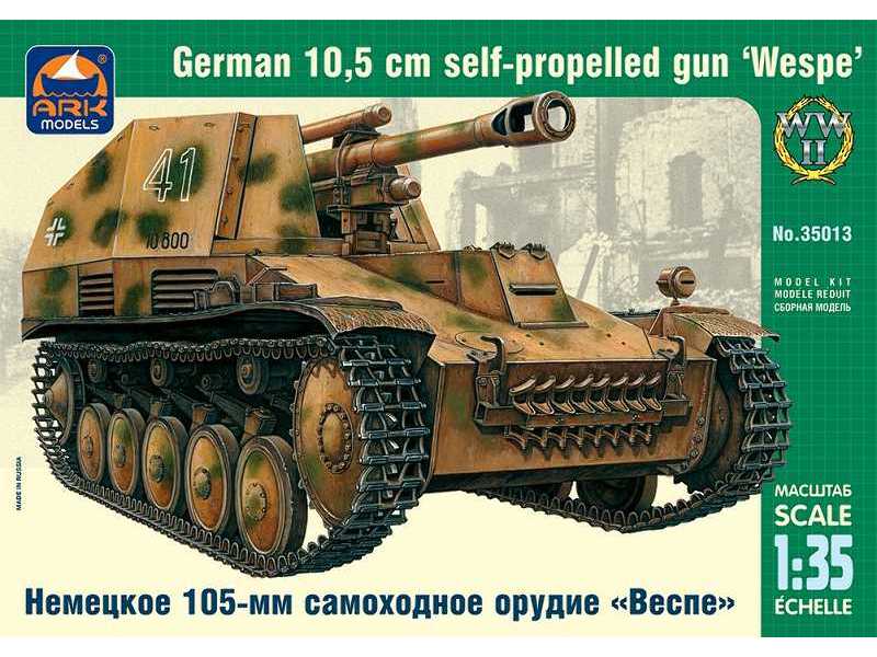 German 10.5 cm self-propelled gun Wespe - zdjęcie 1 German 10.5 cm self-propelled gun Wespe - zdjęcie 1