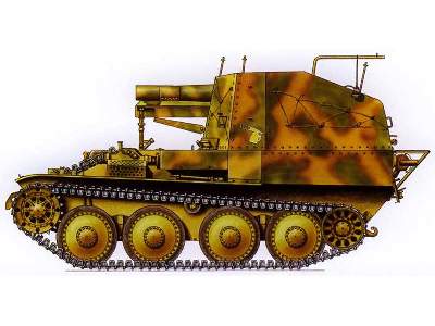 Grille Sd.Kfz.138/1 German 15 cm self-propelled gun - zdjęcie 3