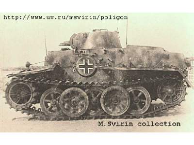 German light tank Pz Kpfw I Ausf F - zdjęcie 6