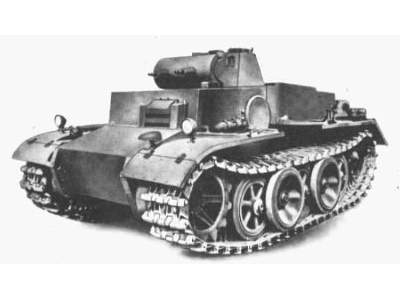 German light tank Pz Kpfw I Ausf F - zdjęcie 9