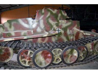 German light tank Pz Kpfw I Ausf F - zdjęcie 15