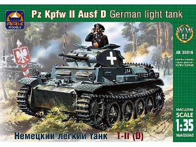 Pz.Kpfw.II Ausf.D German light tank - zdjęcie 1