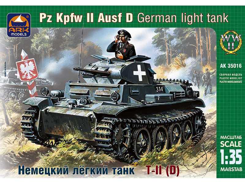 Pz.Kpfw.II Ausf.D German light tank - zdjęcie 1 Pz.Kpfw.II Ausf.D German light tank - zdjęcie 1