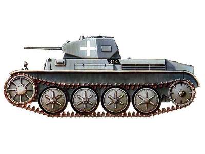 Pz.Kpfw.II Ausf.D German light tank - zdjęcie 4